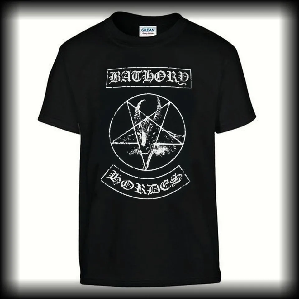 bathory-hordes-t-shirt-black-metal-gildan-m-l-xl image 1