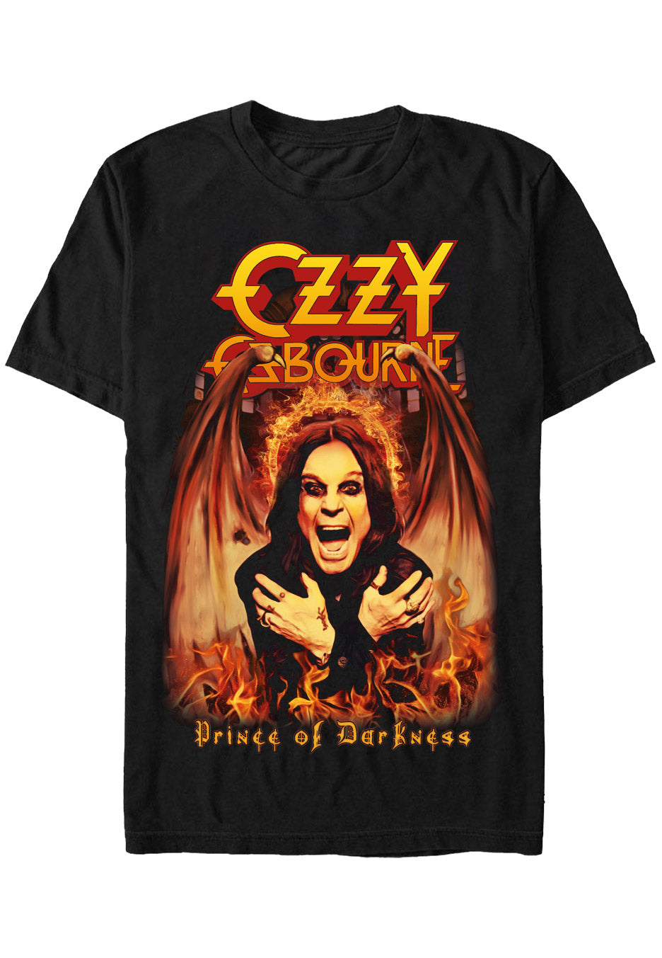 ozzy-osbourne-demon-wings-t-shirt-noir-manches-courtes image 1