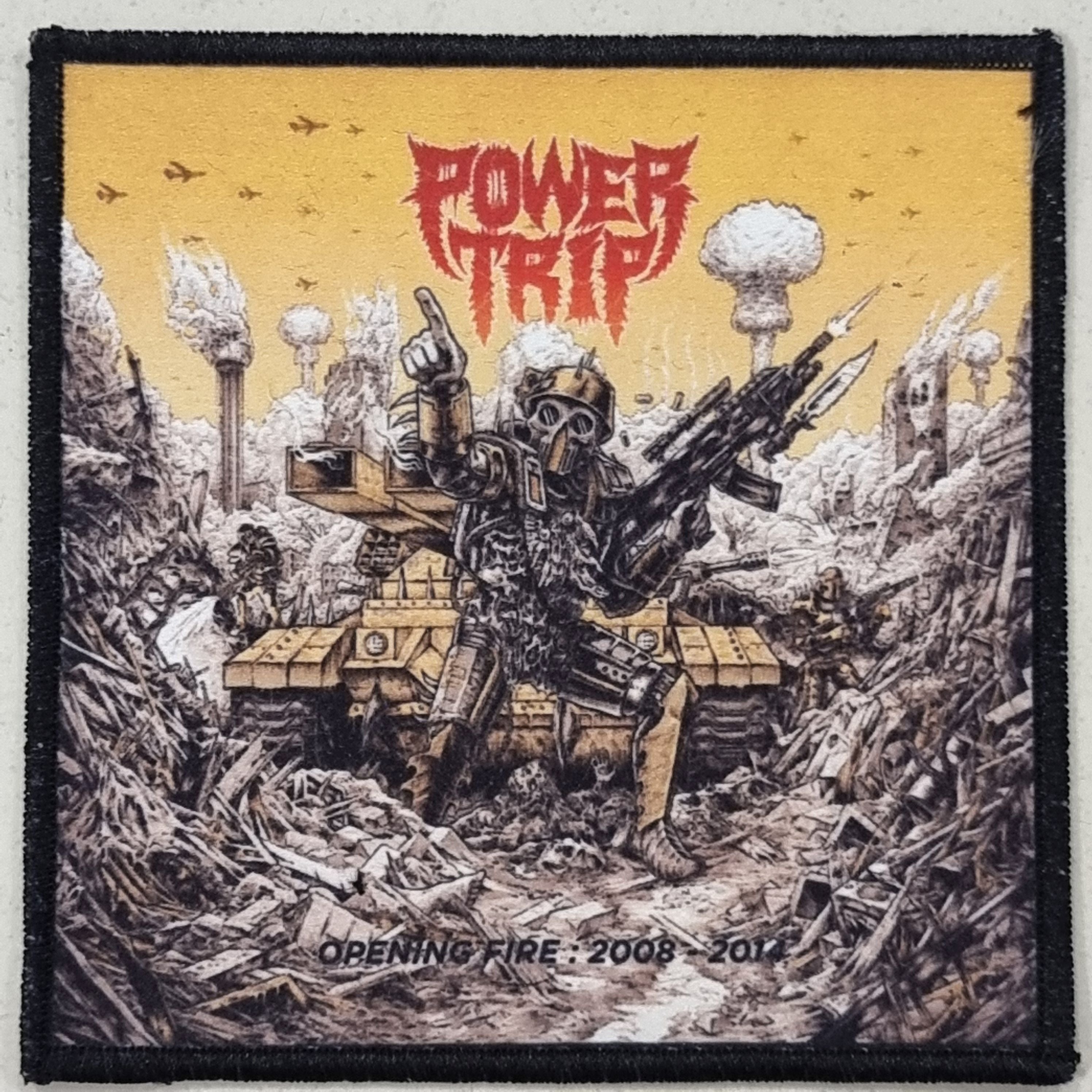 power-trip-opening-fire-petit-patch-cousu image 1