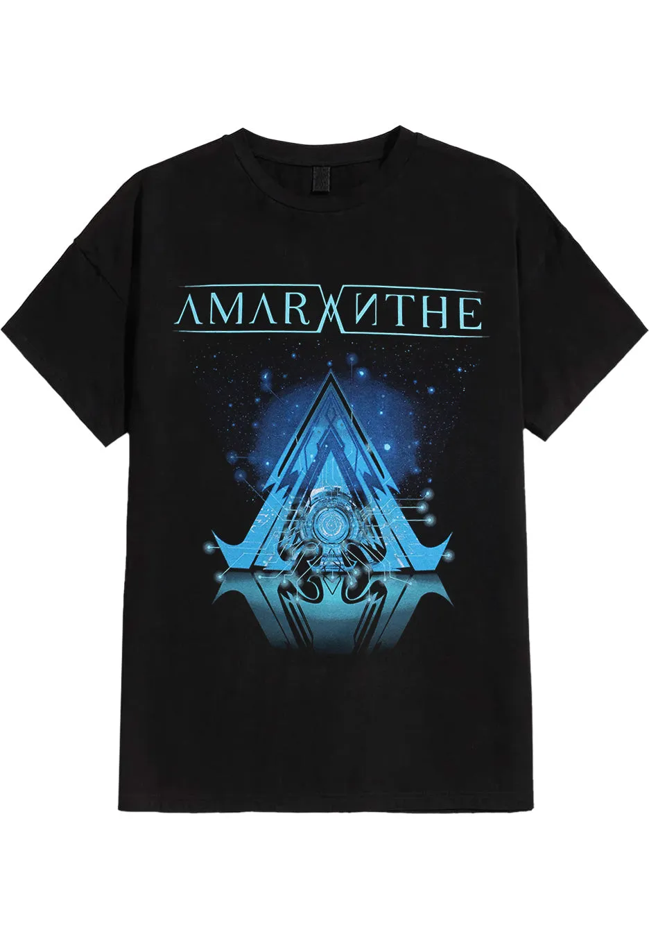 amaranthe-logo-machine-t-shirt-noir-homme image 1