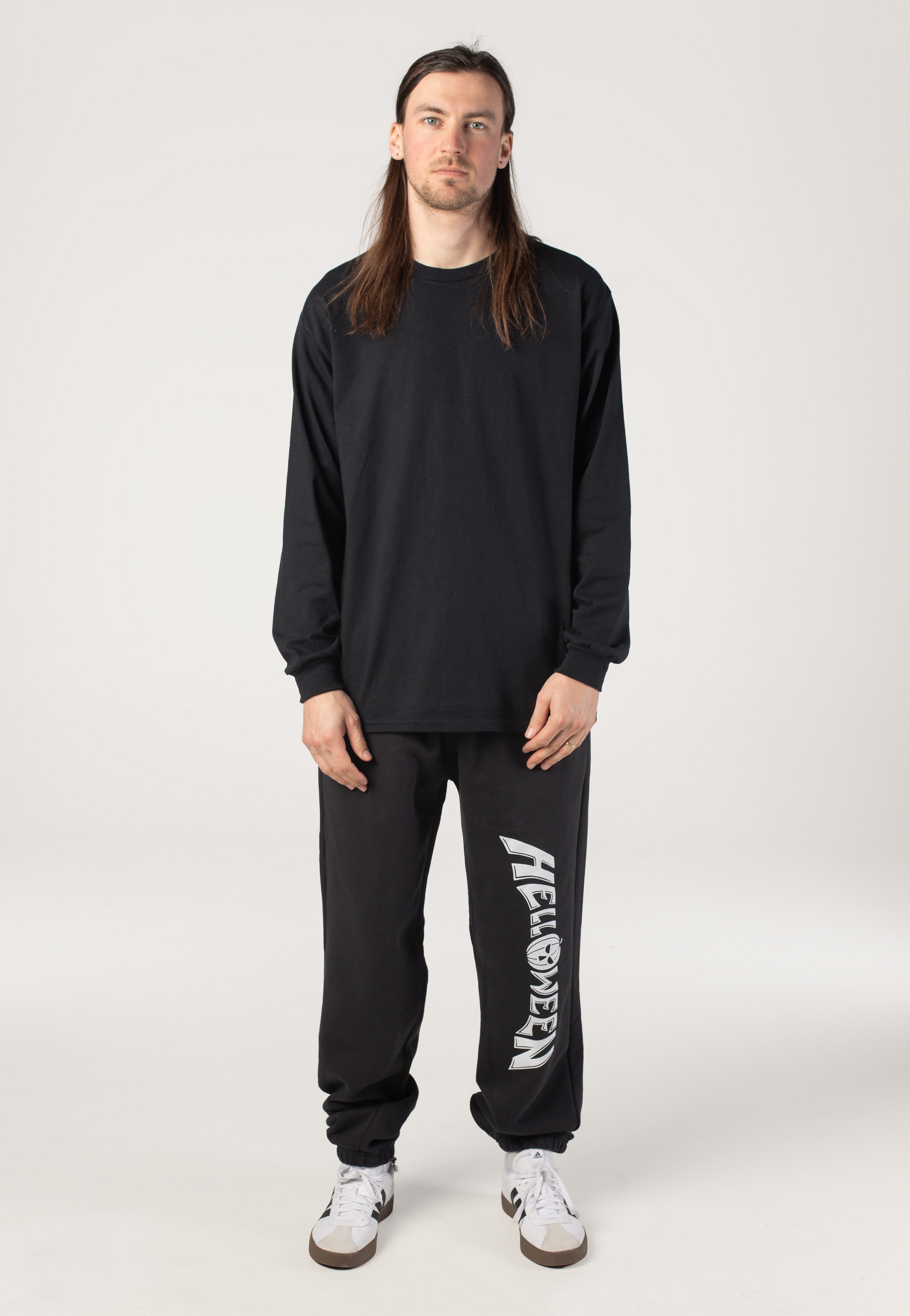 helloween-classic-logo-jogging-noir-homme-power-metal image 5