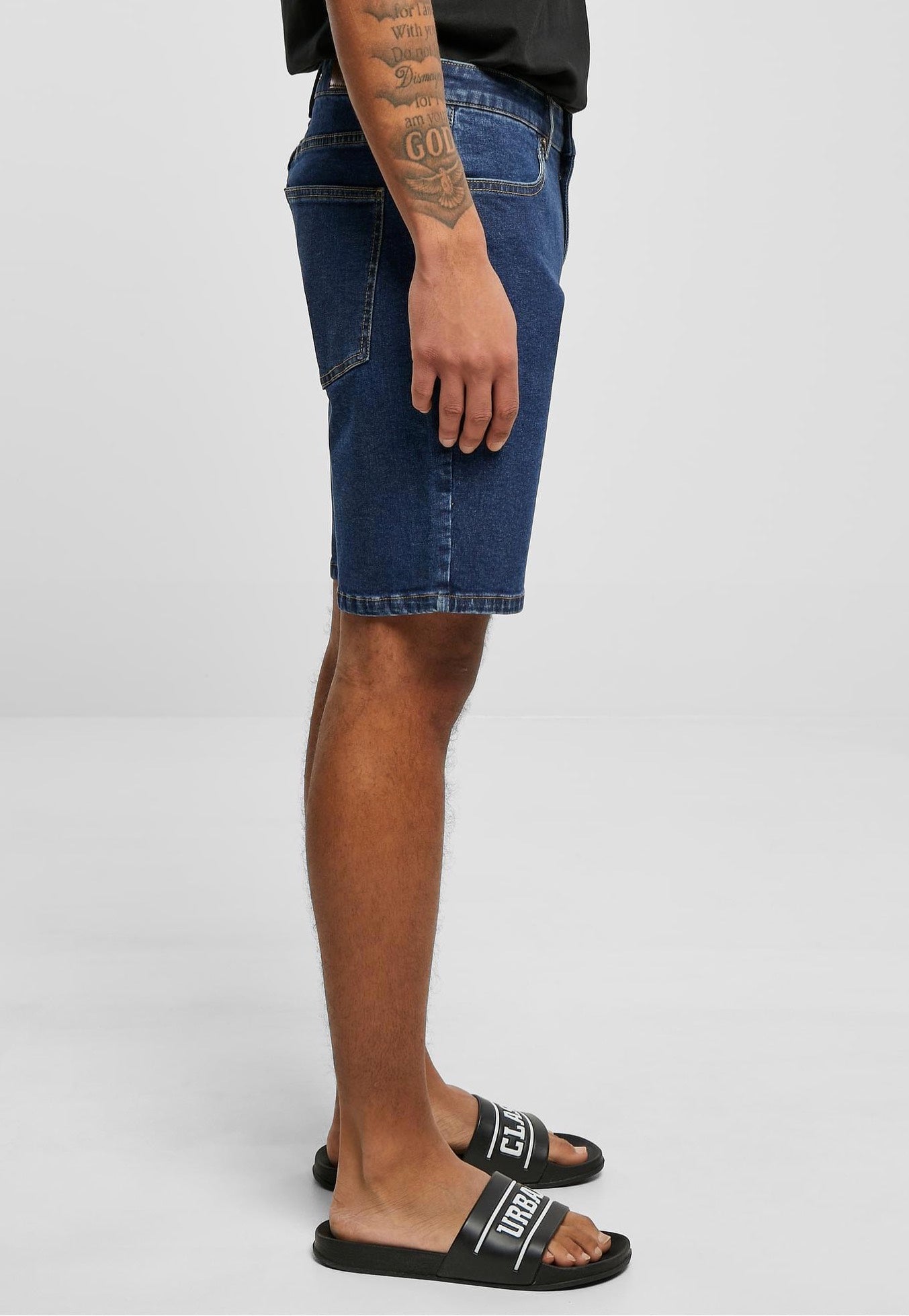 urban-classics-relaxed-fit-jeans-short-jean-homme-indigo-w32 image 4