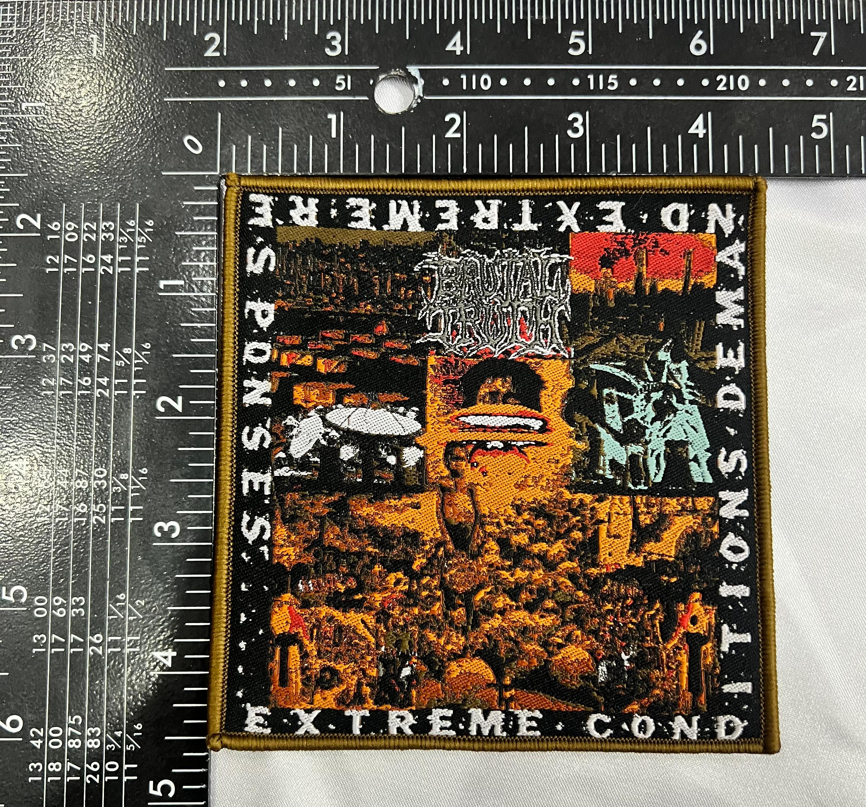 brutal-truth-extreme-conditions-patch-tiss-bordure-noire image 3