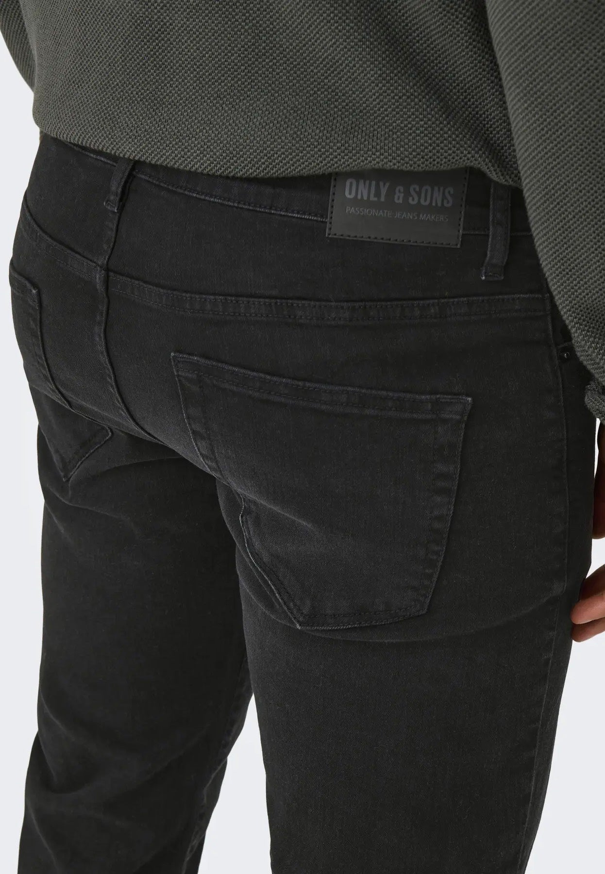 only-sons-weft-8638-jean-slim-noir-w29-l32 image 5