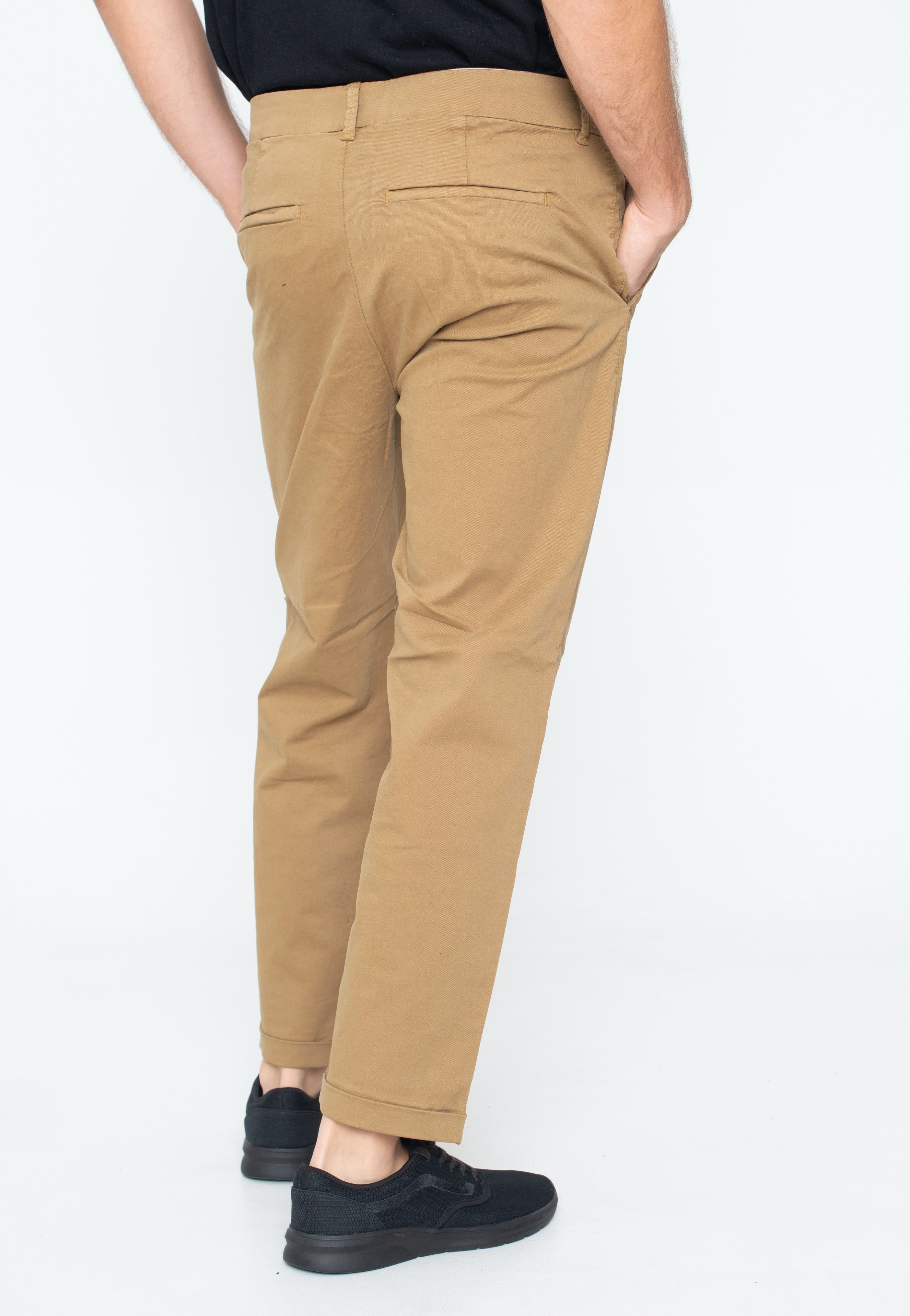 only-sons-kent-cropped-plantation-pantalon-marron-homme image 5