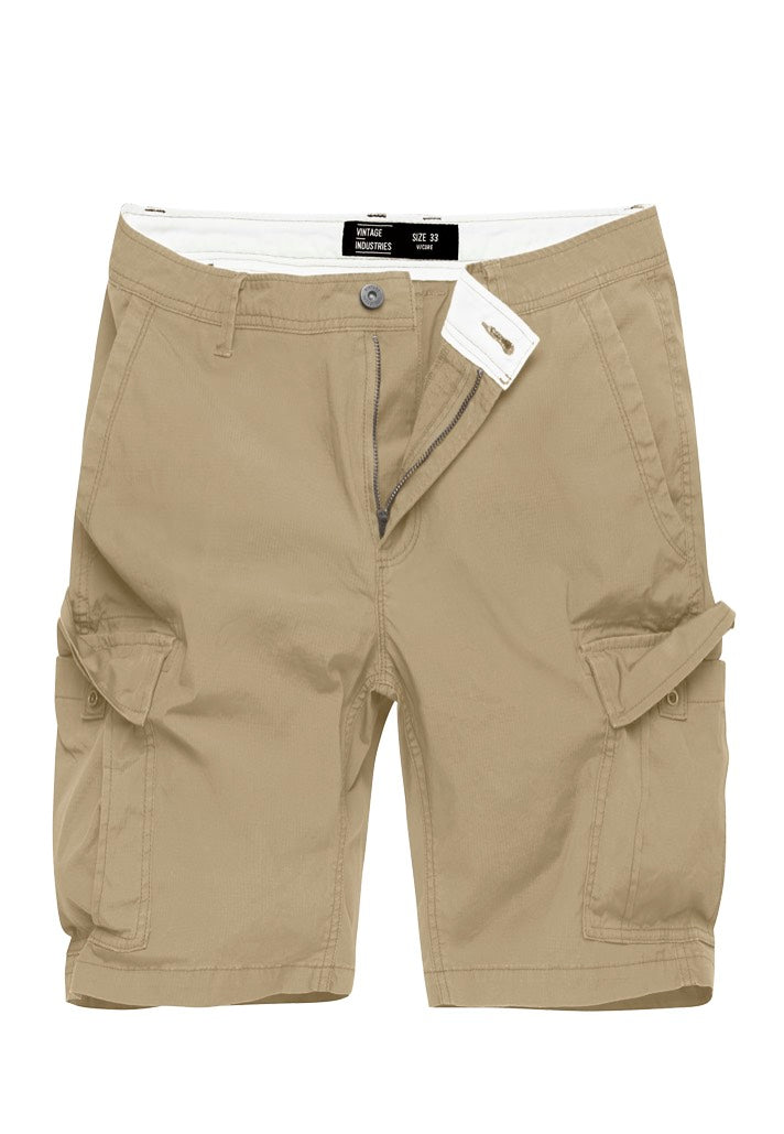 vintage-industries-ryker-short-beige-cargo-coton image 8