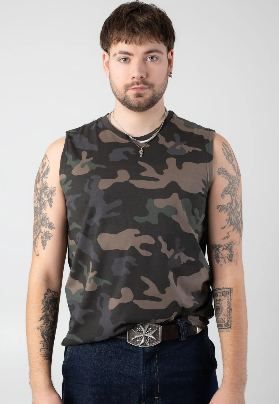 brandit-dark-camo-d-bardeur-camouflage-sans-manches image 1