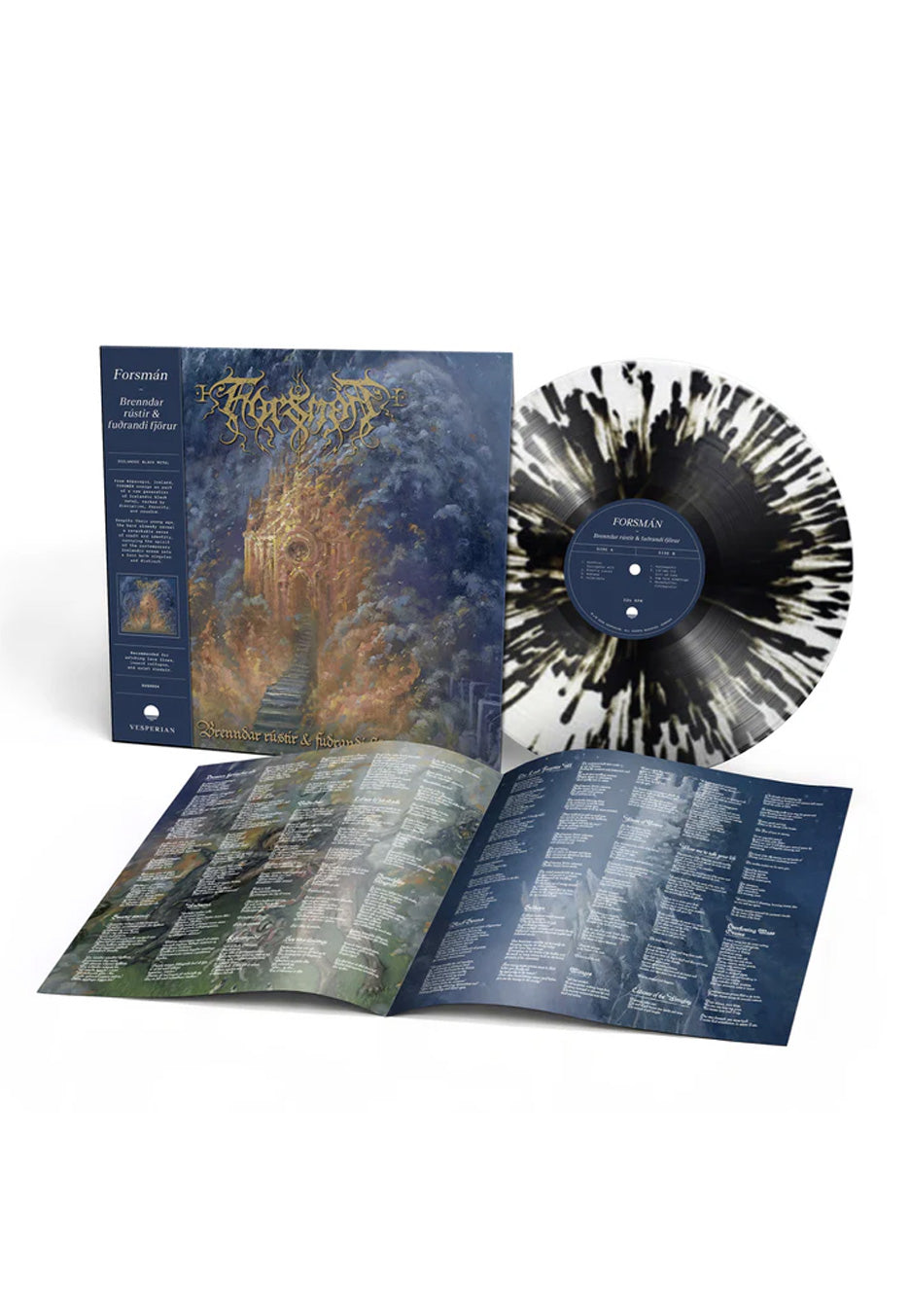 forsm-n-brenndar-r-stir-vinyle-clear-black-splatter image 1