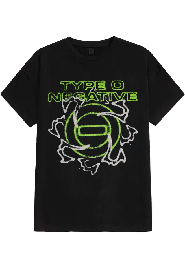 type-o-negative-o-logo-t-shirt-noir-homme image 1