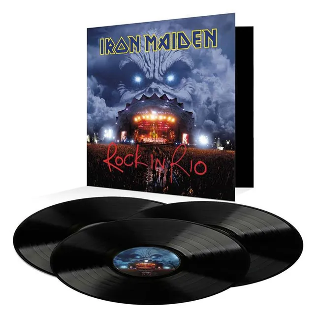 iron-maiden-rock-in-rio-3lp-triple-vinyle-live image 1