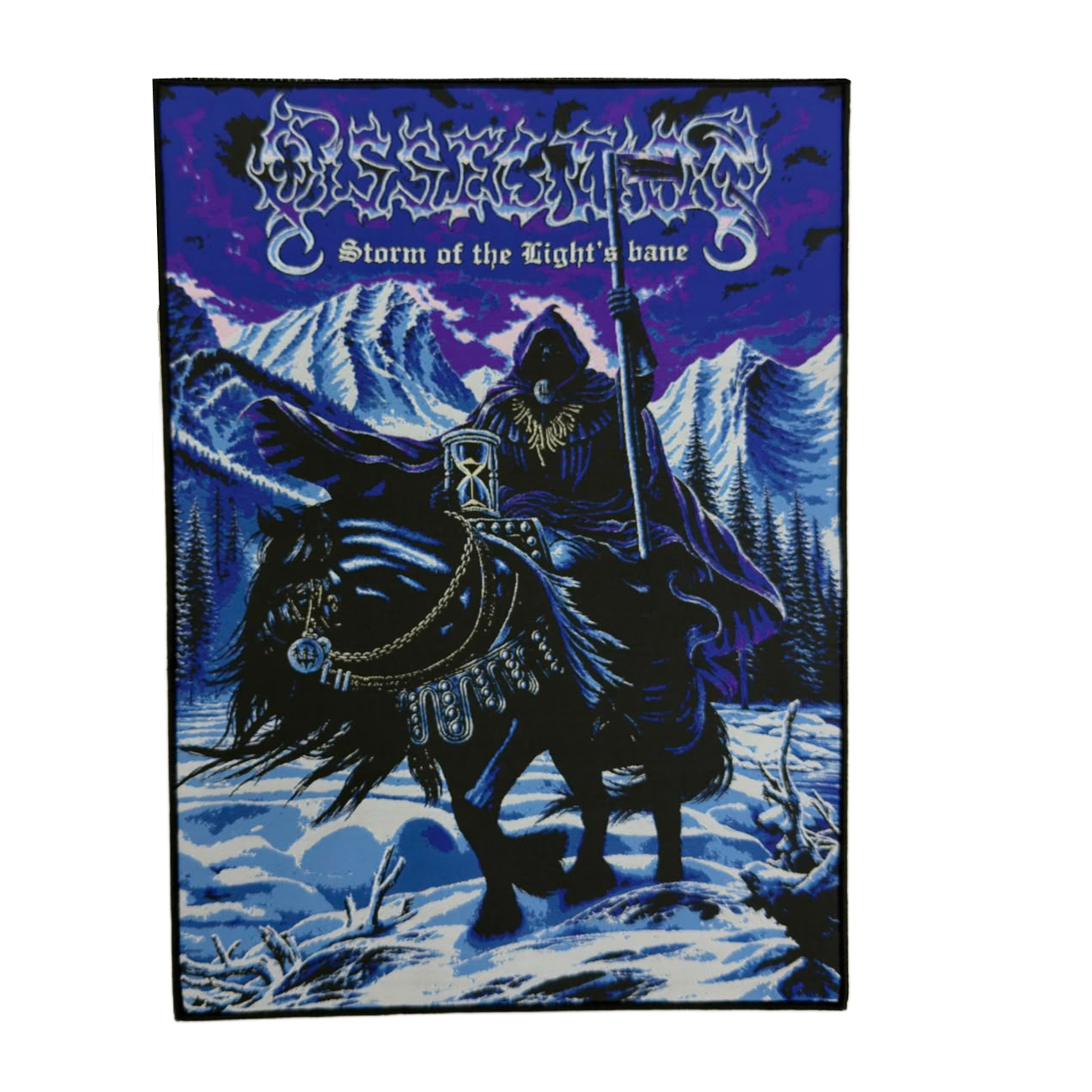 783punx-dissection-storm-of-the-light-s-bane-backpatch-tiss-bordure-bleue image 4