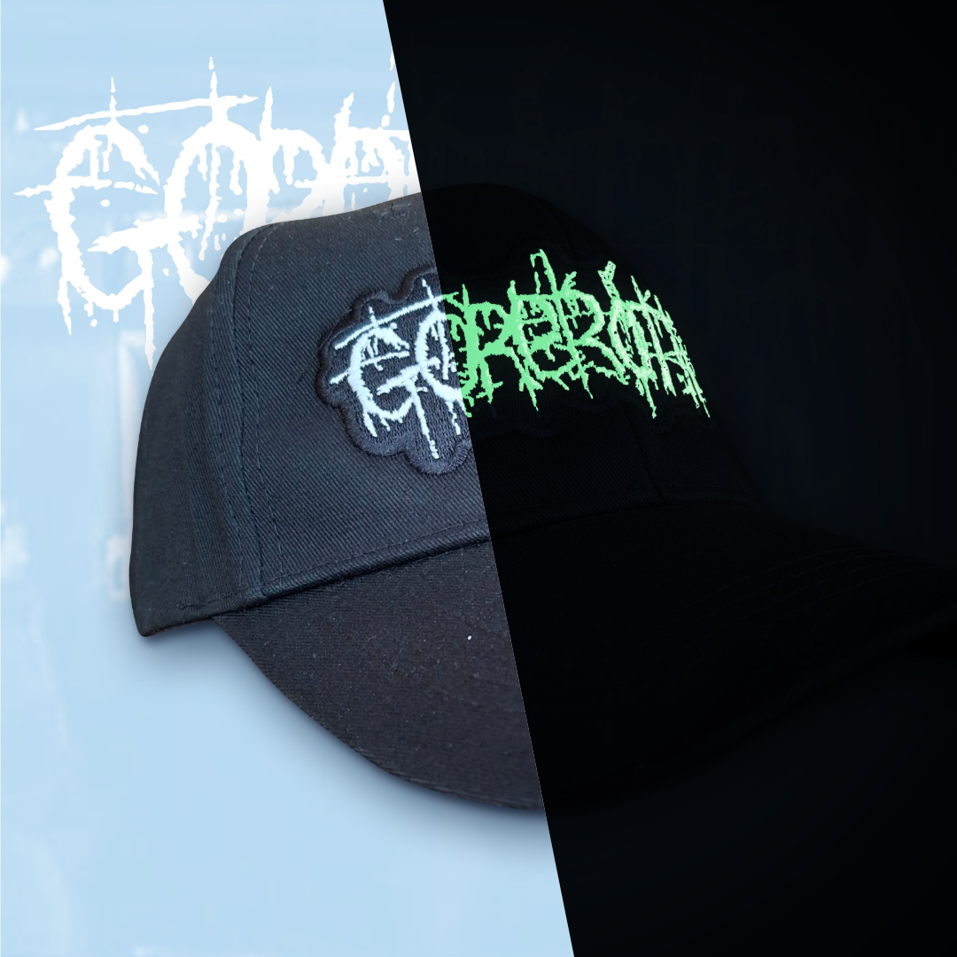 gorerotted-logo-casquette-baseball-logo-rouge-brod-e image 5