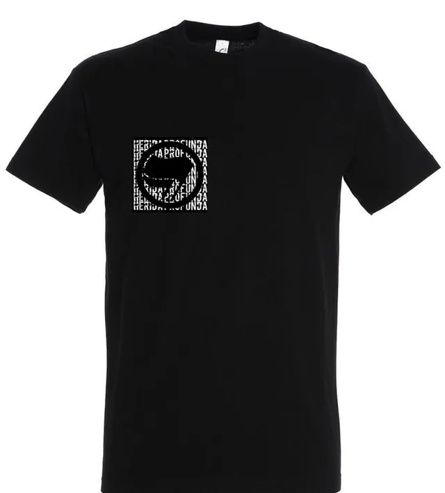 herida-profunda-grindcore-antifascist-t-shirt-taille-l-noir image 1