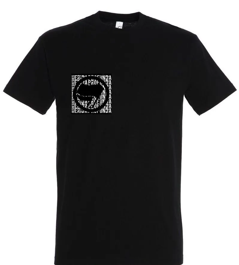 herida-profunda-grindcore-antifascist-t-shirt-taille-l-noir image 1