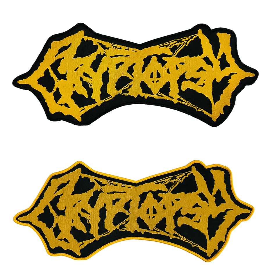 783punx-cryptopsy-yellow-logo-patch-tiss-oversize image 1
