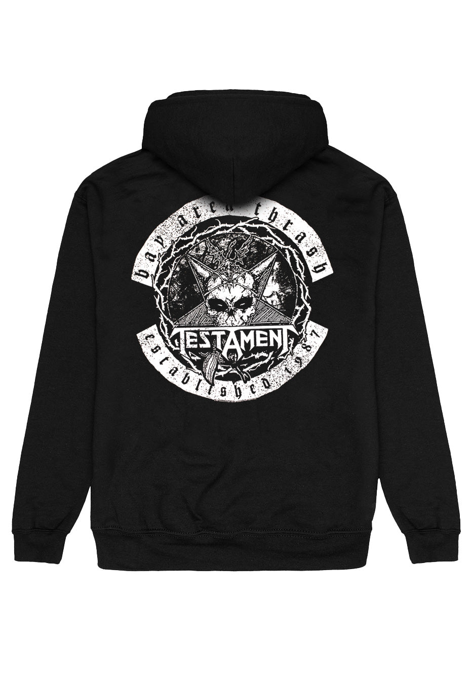 testament-bay-area-thrash-hoodie-noir-homme image 1