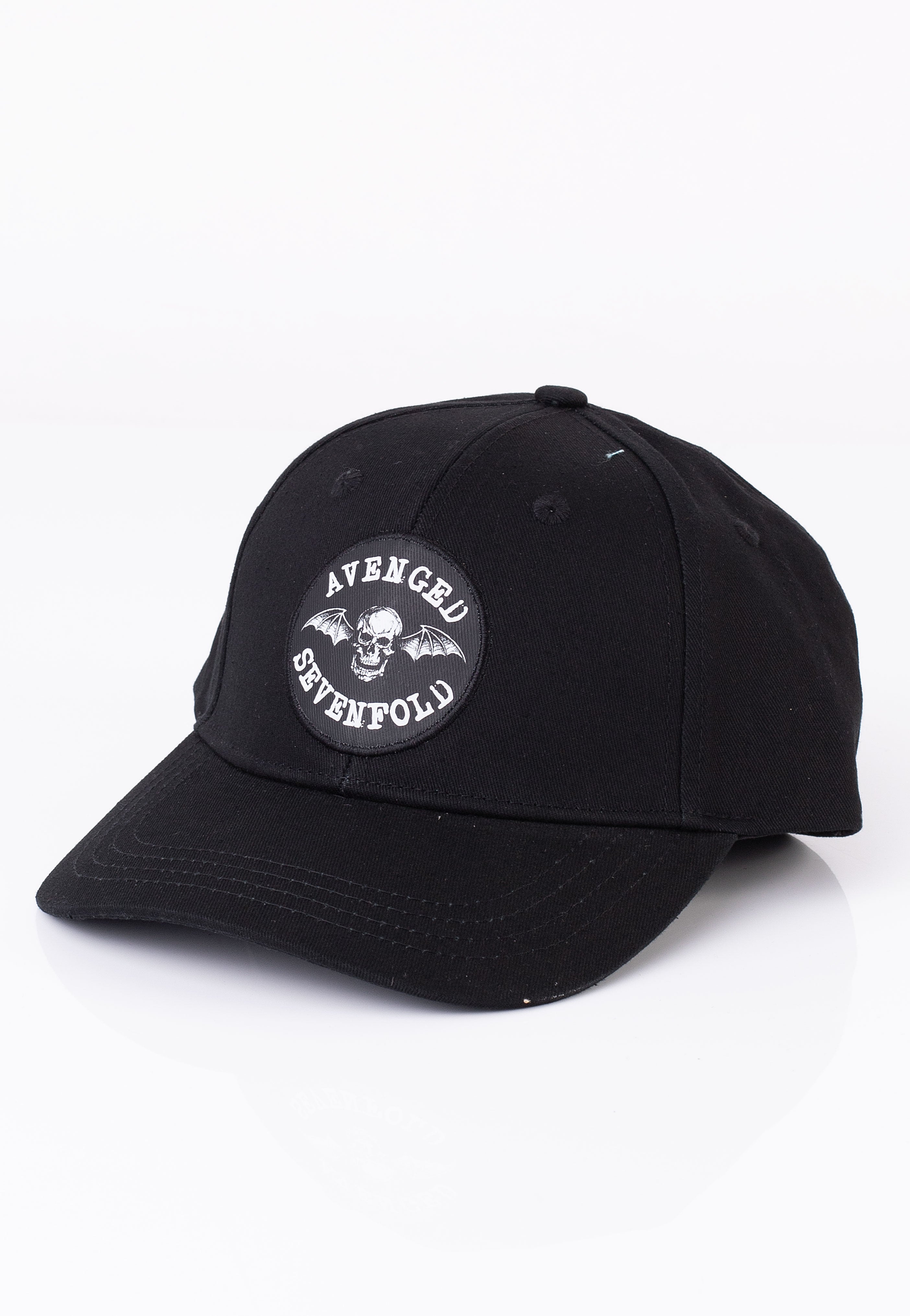 avenged-sevenfold-deathbat-crest-casquette-snapback-noire image 1