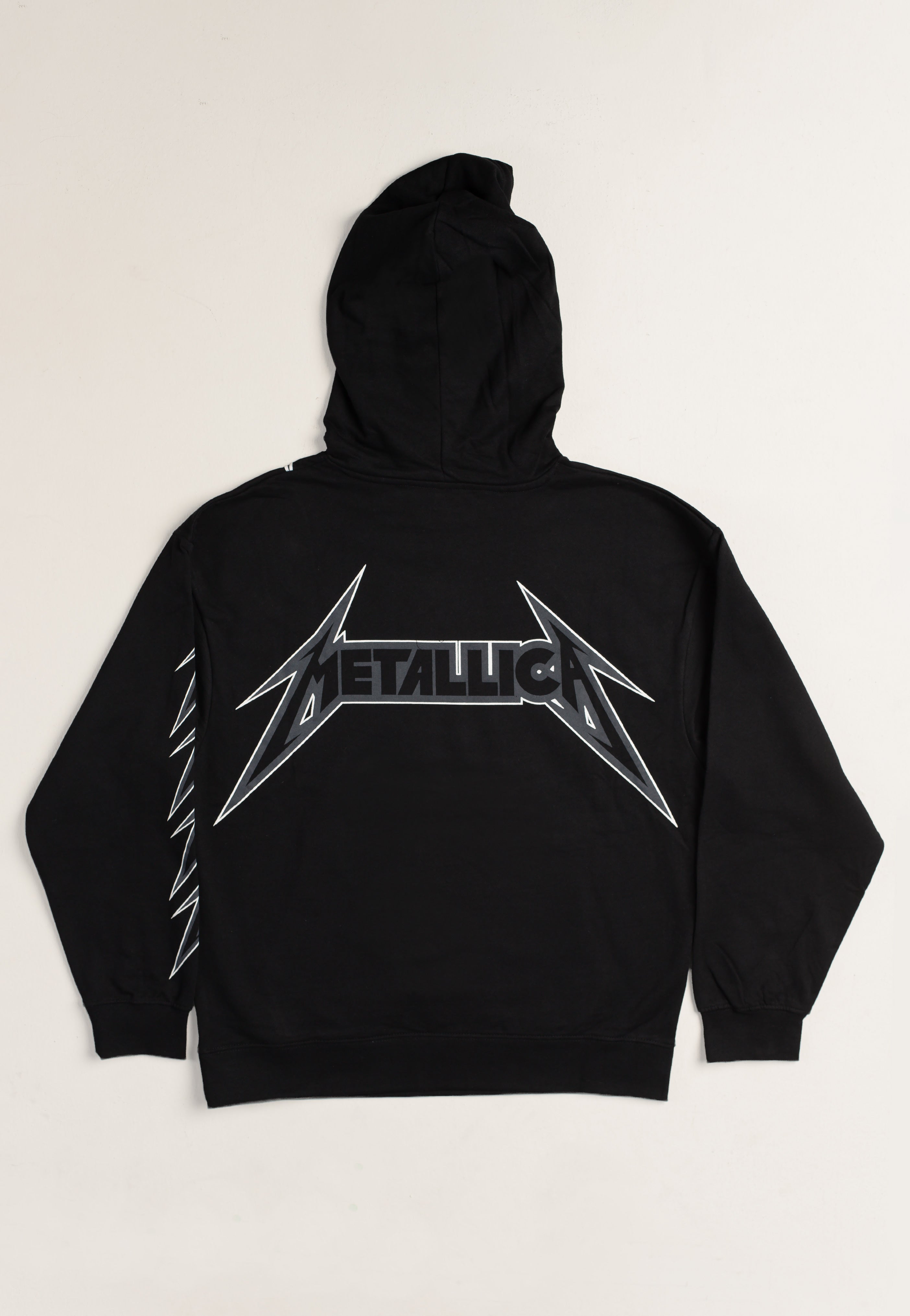 metallica-m-bolt-hoodie-homme-noir-thrash-metal image 2