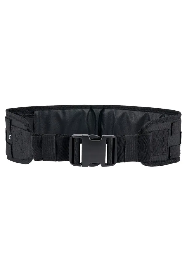 brandit-molle-black-ceinture-noire-simili-cuir-taille-unique image 1