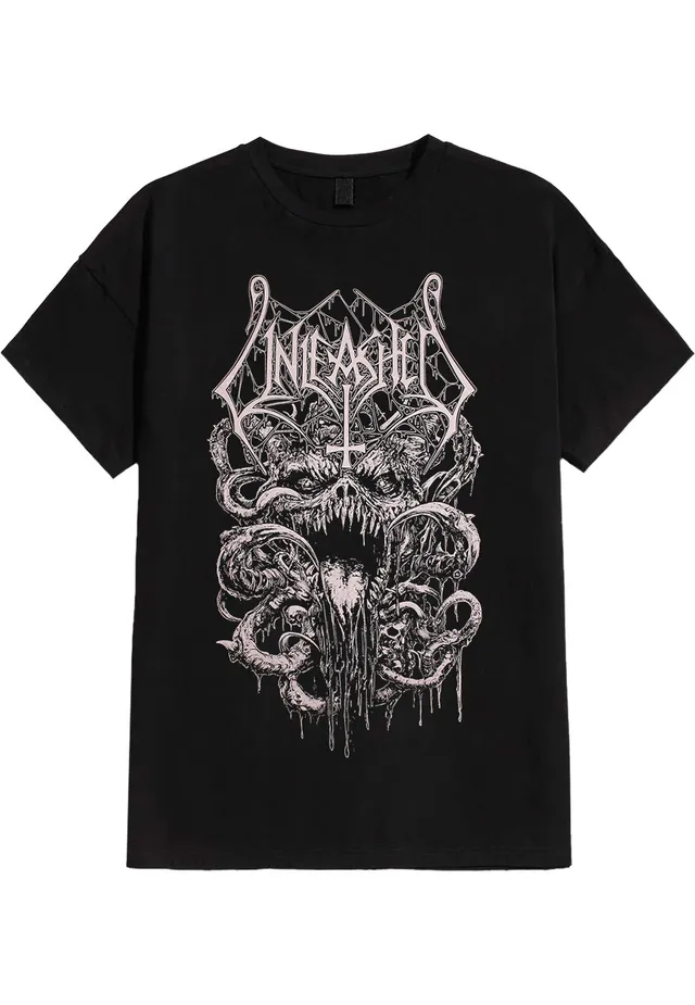 unleashed-dragon-t-shirt-metal-noir-l image 1