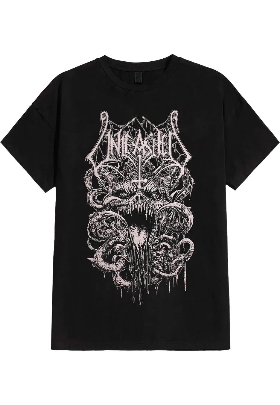 unleashed-dragon-t-shirt-metal-noir-l image 1