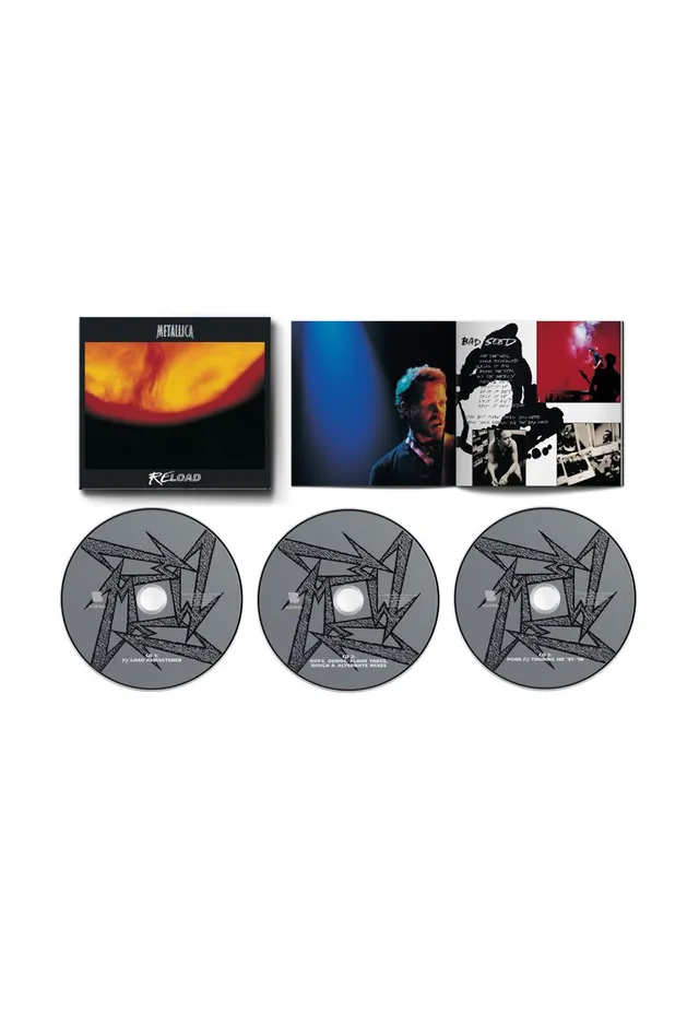 metallica-reload-remastered-2025-cd-triple-3-cd-thrash-metal image 1