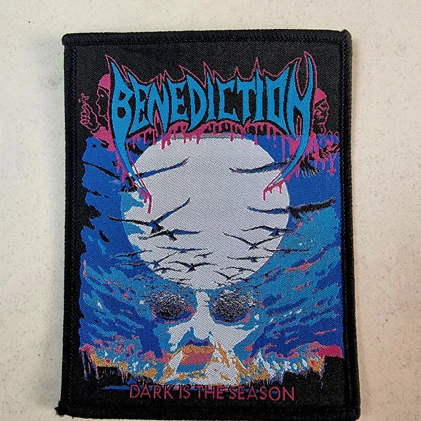 benediction-dark-is-the-season-patch-tiss-death-metal image 1