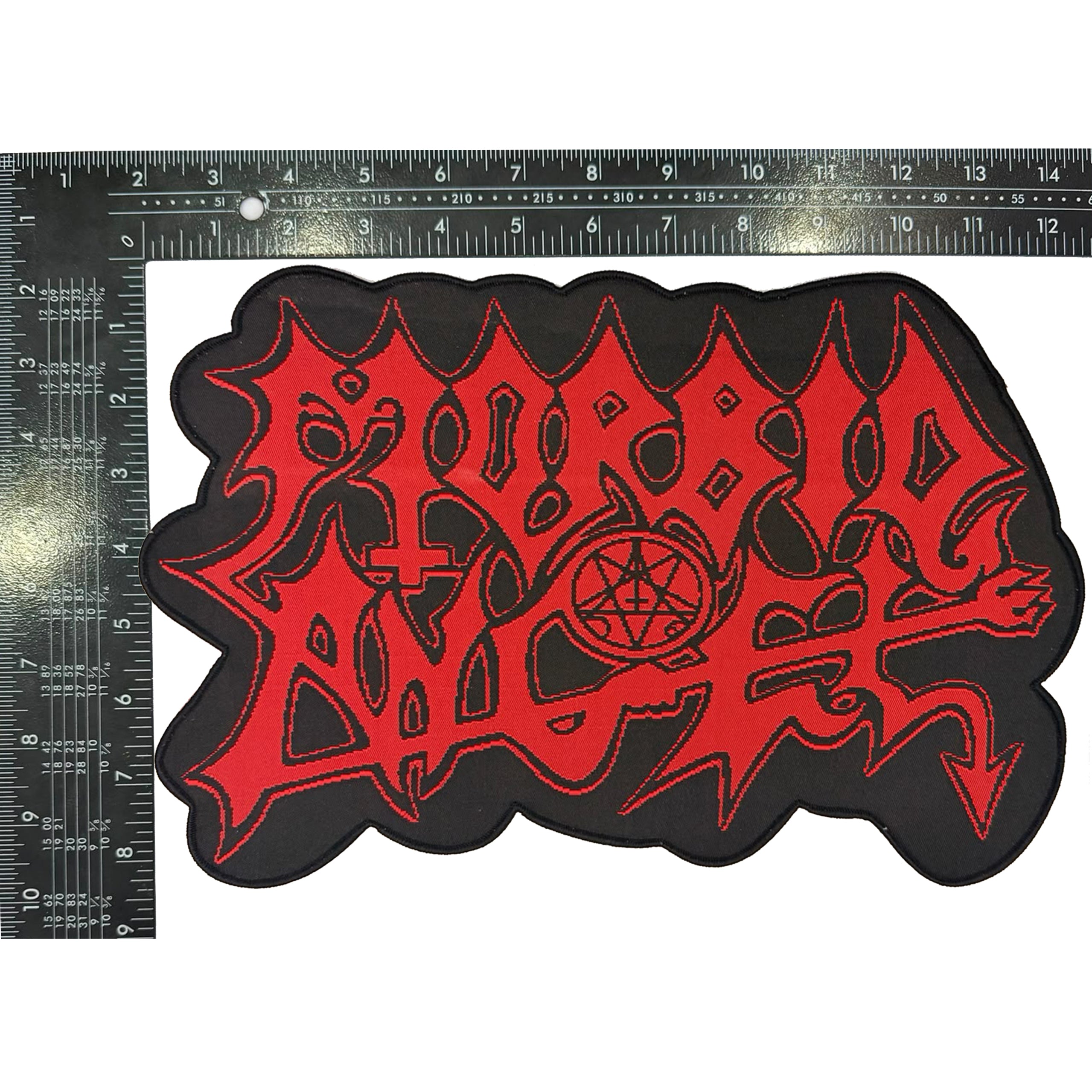 morbid-angel-logo-patch-surdimensionn-bordure-noire image 3