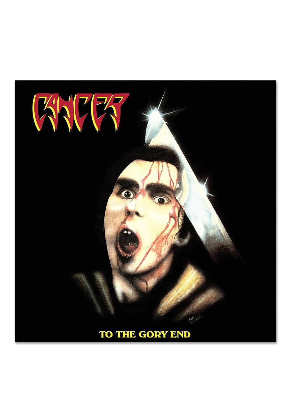 cancer-to-the-glory-end-vinyle-couleur-rouge-transparent image 2