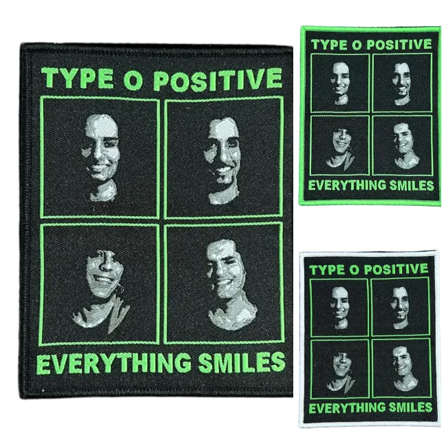 type-o-negative-type-o-positive-patch-tiss-bordure-noire image 1