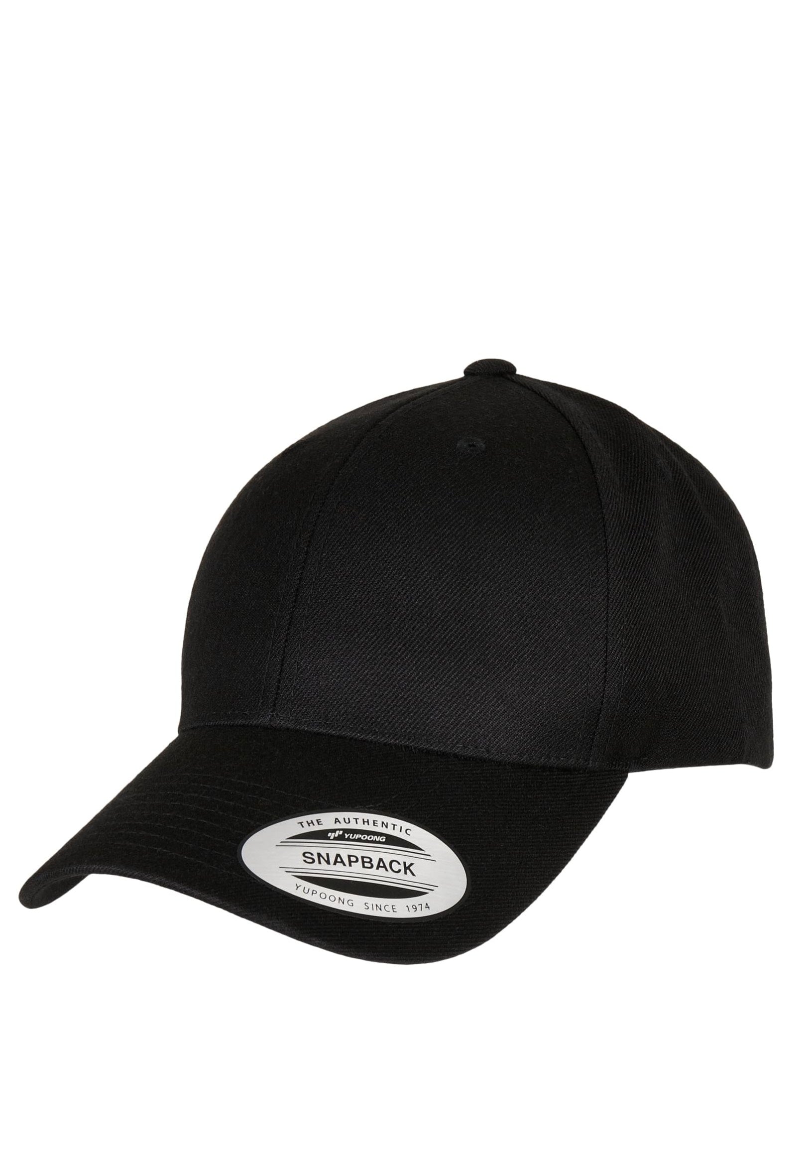 urban-classics-premium-curved-visor-casquette-noire image 1