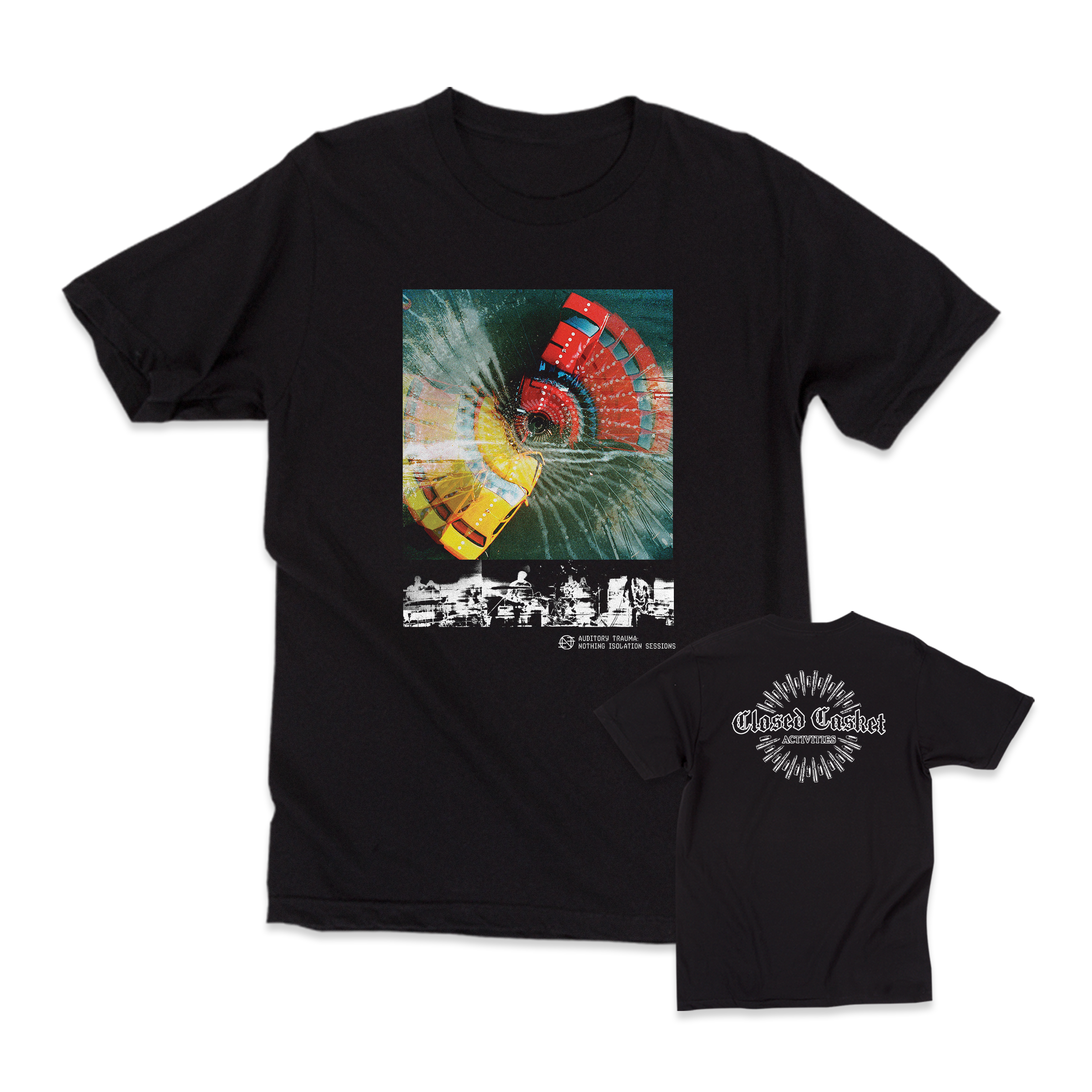 closed-casket-activities-nothing-collision-t-shirt-noir-taille-l image 1
