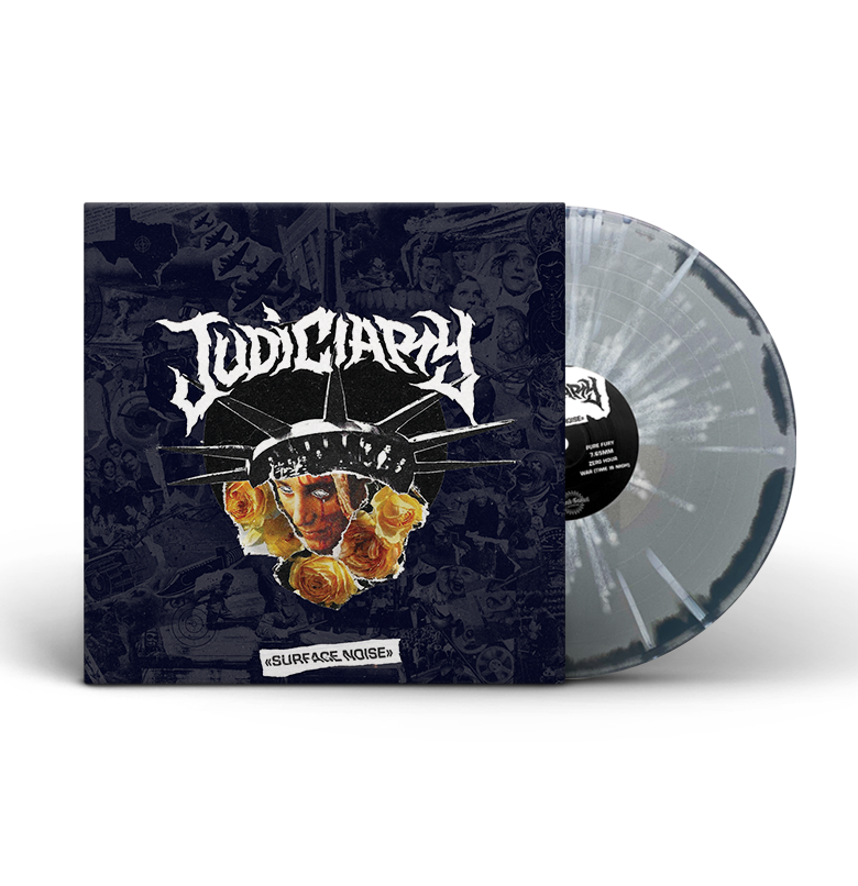 judiciary-surface-noise-vinyle-lp-silver-black-splatter-hardcore image 2