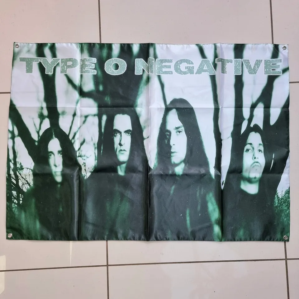 type-o-negative-drapeau-textile-100x70-poster-goth-metal image 1