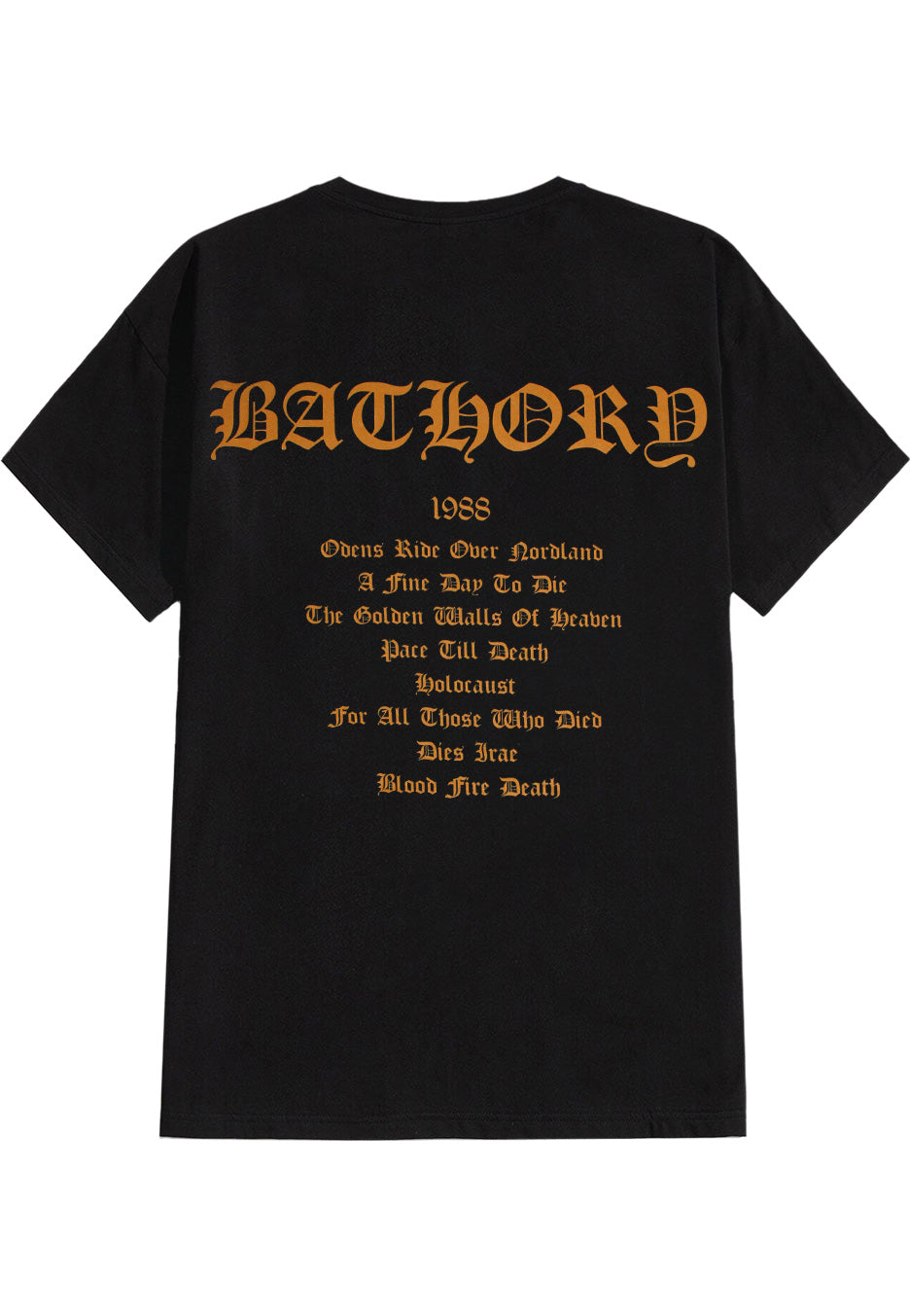 bathory-blood-fire-death-t-shirt-noir-homme-black-metal image 2