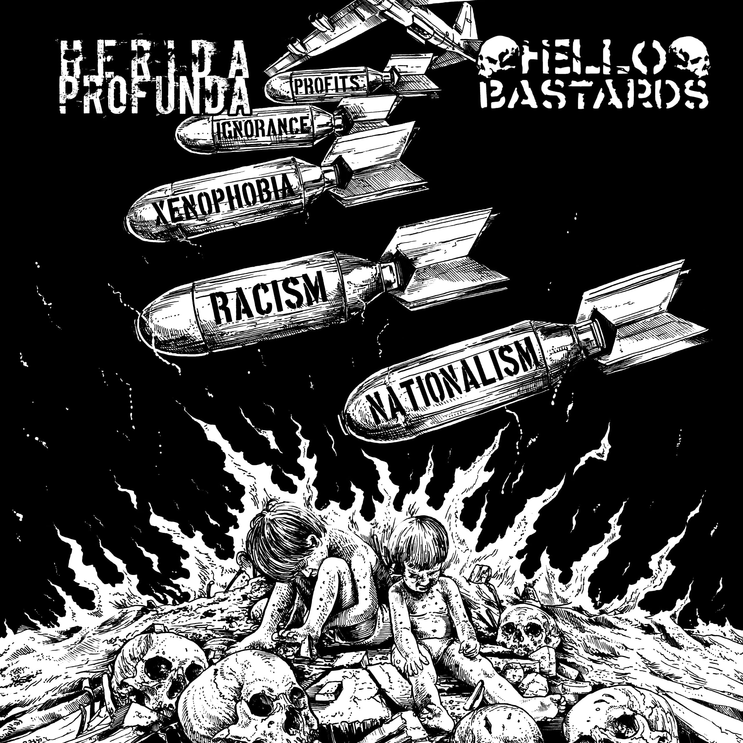 herida-profunda-hello-bastards-split-7-vinyle-marbr image 2