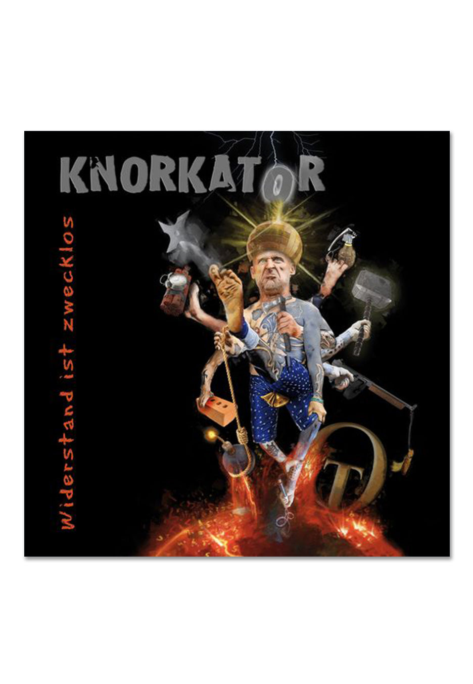 knorkator-widerstand-ist-zwecklos-vinyle-metal image 2