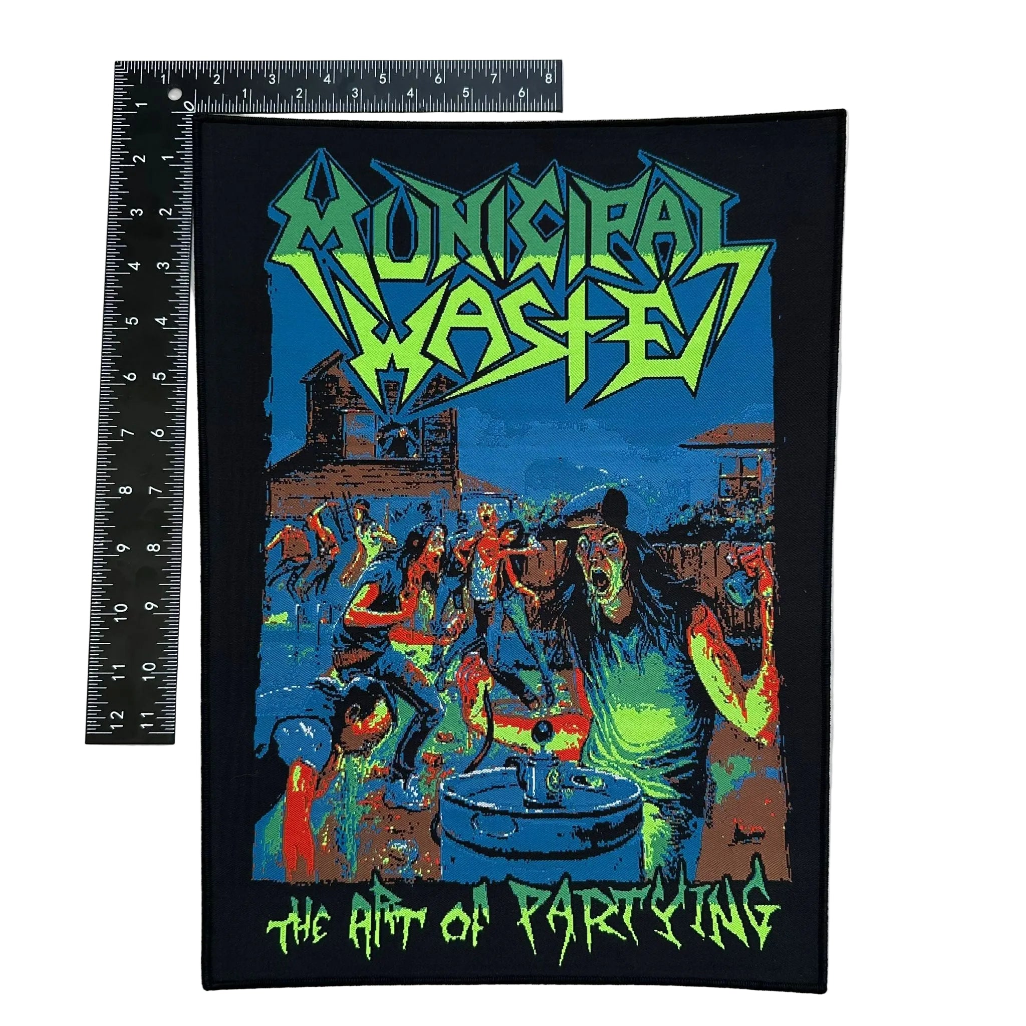 municipal-waste-art-of-partying-backpatch-dos image 4