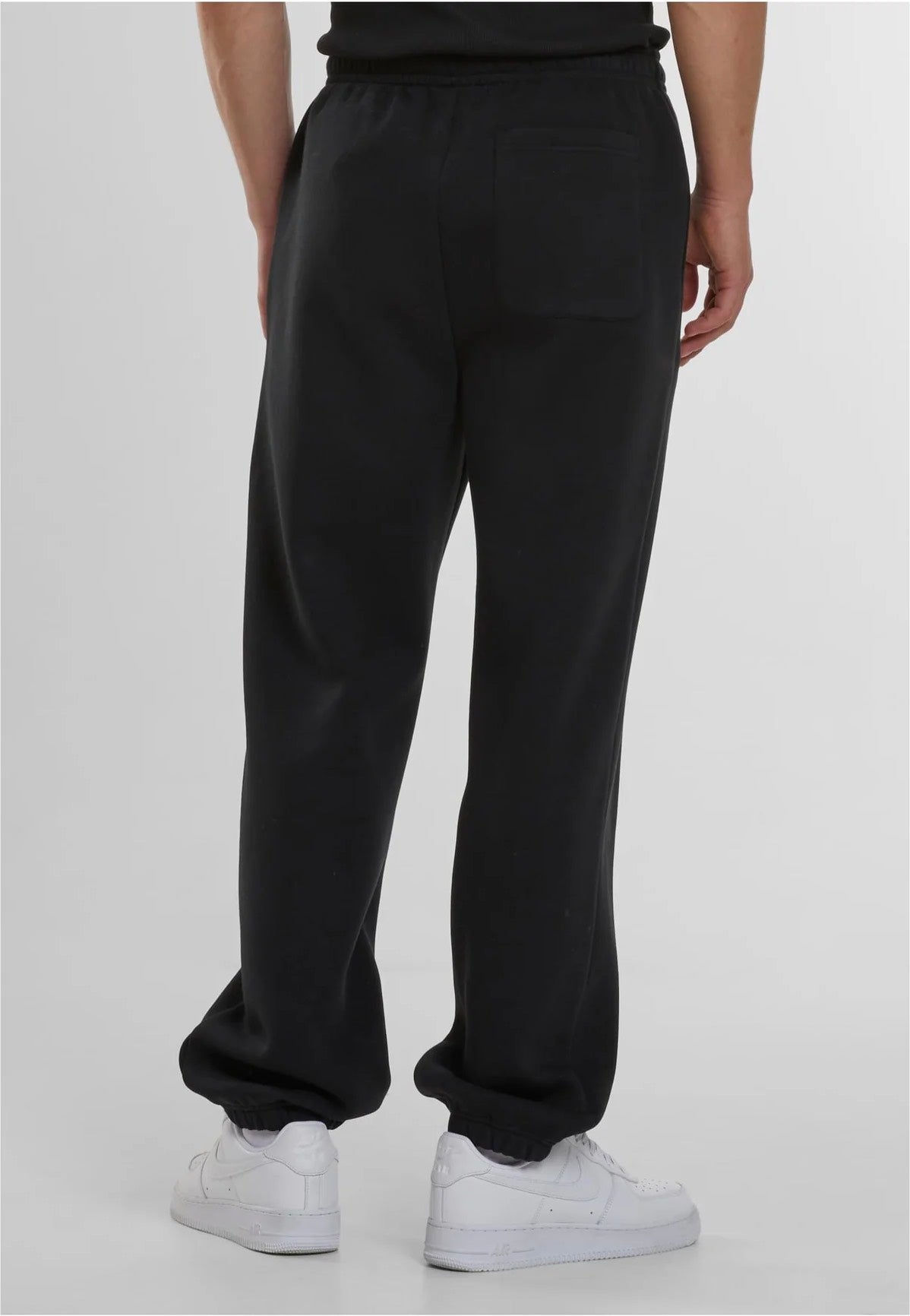 urban-classics-fluffy-black-pantalon-jogging-noir image 3