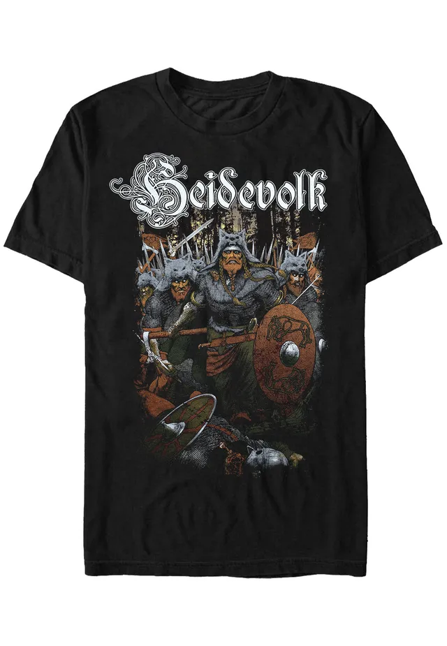 heidevolk-a-wolf-in-my-heart-t-shirt-noir-homme-pagan-metal image 1