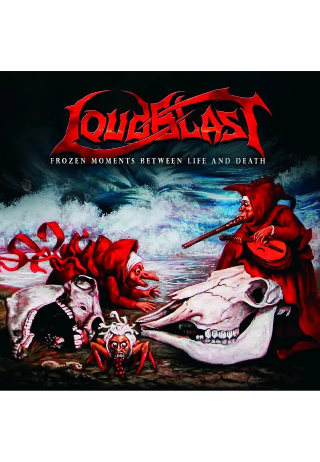 loudblast-frozen-moments-between-life-death-vinyle-bleu image 1