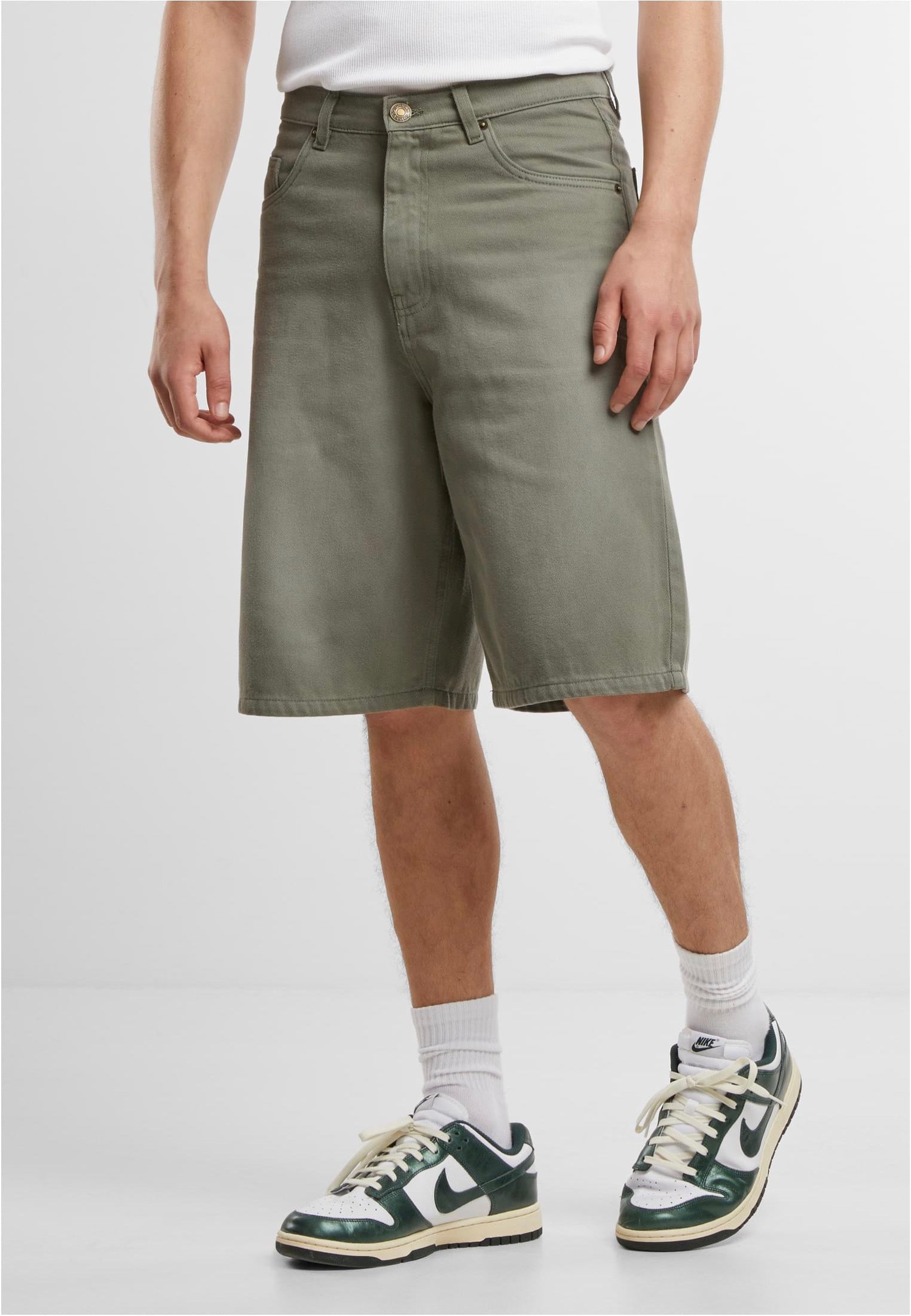 urban-classics-90-s-heavy-denim-paleolive-short-jean-vert image 3