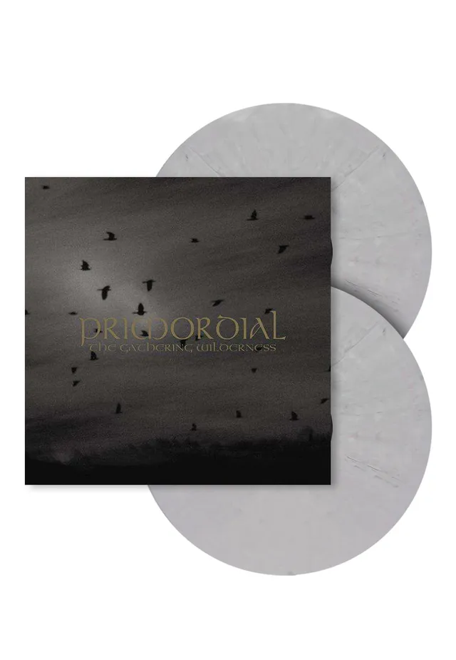 primordial-the-gathering-wilderness-double-vinyle-gris-metal image 1