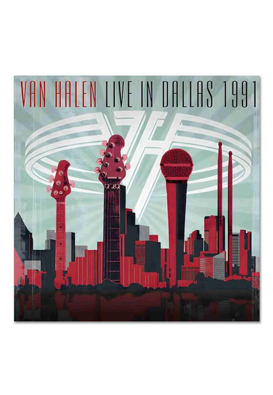 van-halen-live-in-dallas-1991-double-vinyle-hard-rock image 2