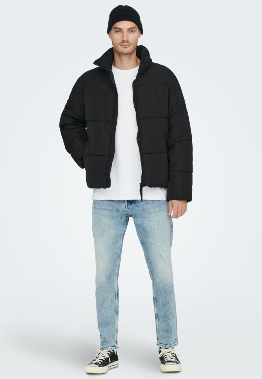 only-sons-everett-black-veste-noire-homme image 5