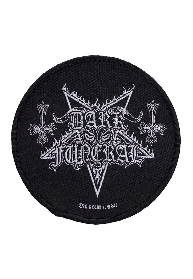 dark-funeral-logo-patch-black-metal-noir-taille-unique image 1