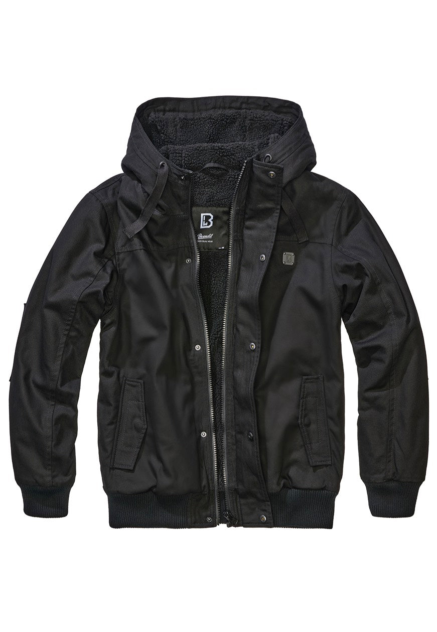 brandit-essential-black-veste-noire-homme-streetwear-hiver image 7