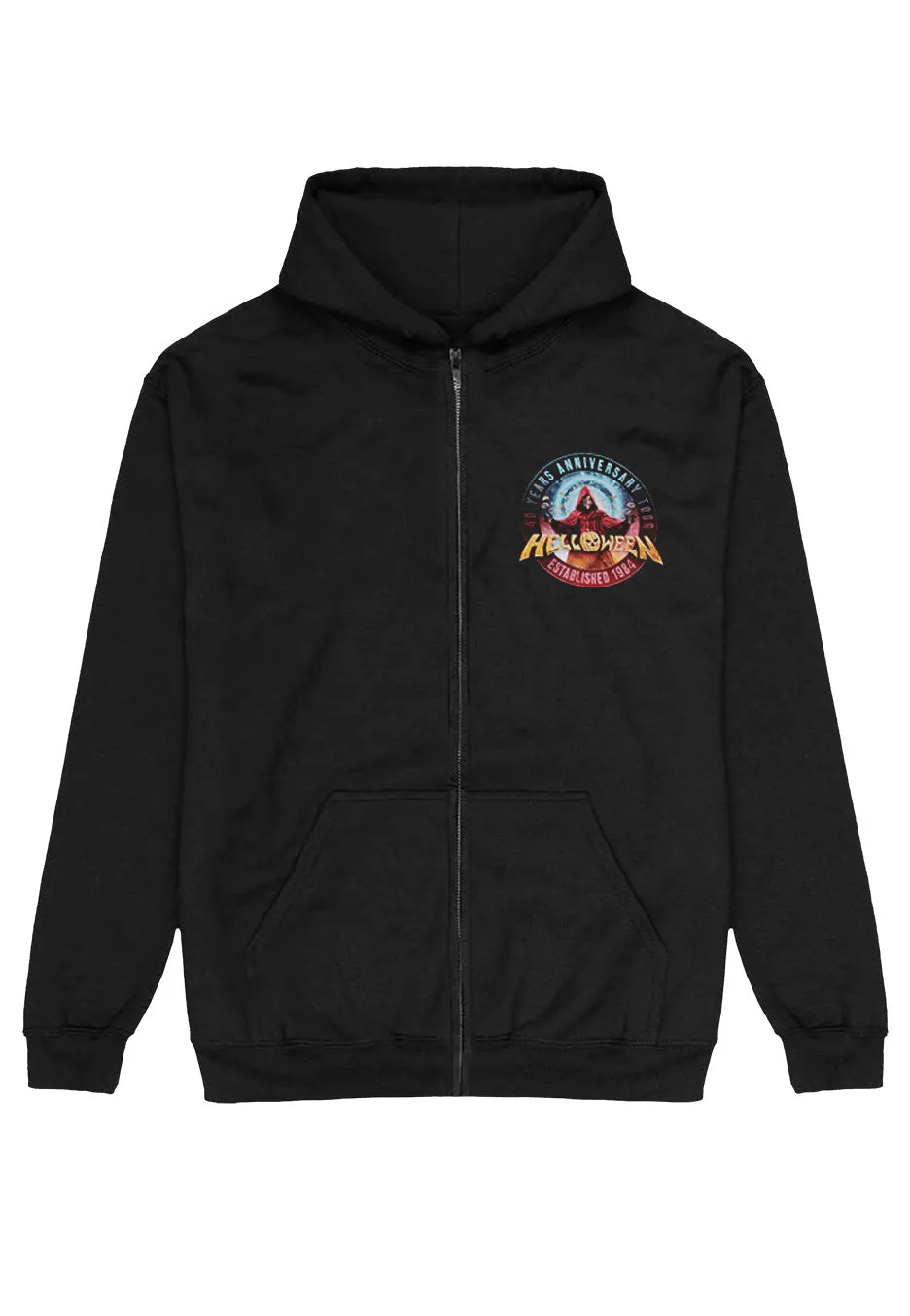 helloween-keeper-40-years-sweat-zipp-noir-power-metal image 1