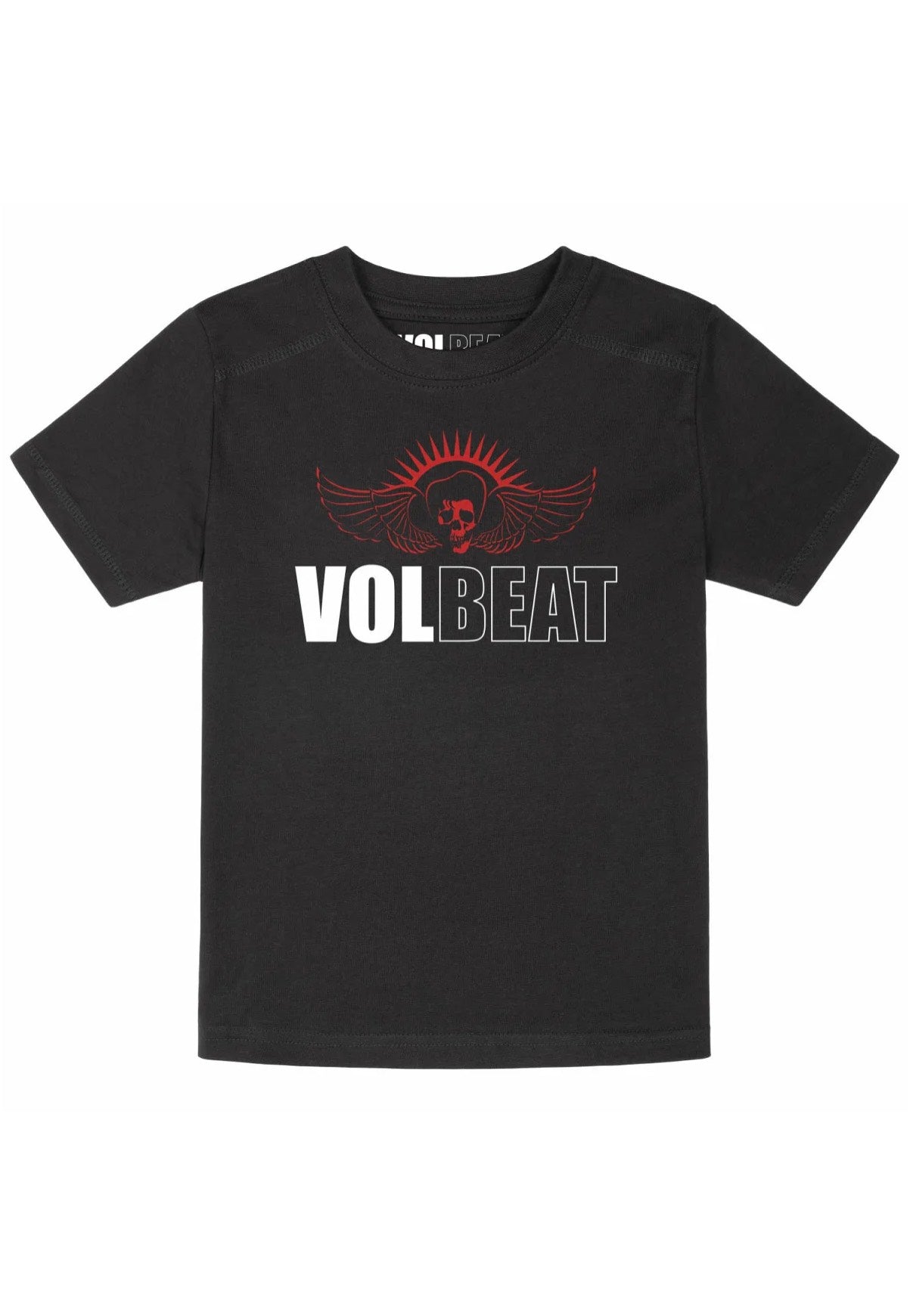volbeat-skullwing-kids-t-shirt-noir-jersey-enfant image 1