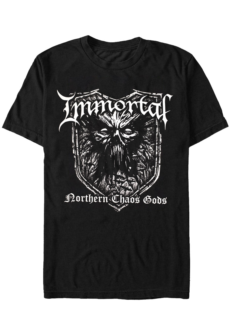 immortal-northern-chaos-gods-t-shirt-metal-noir-homme image 1